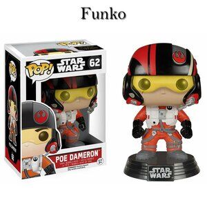 Funko Pop Star Wars Poe Dameron #62 NEW